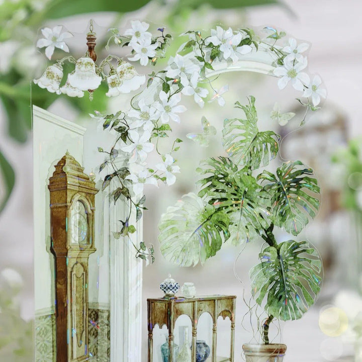 Elegant Noble Mansion PET Tape - Desk Cosmos