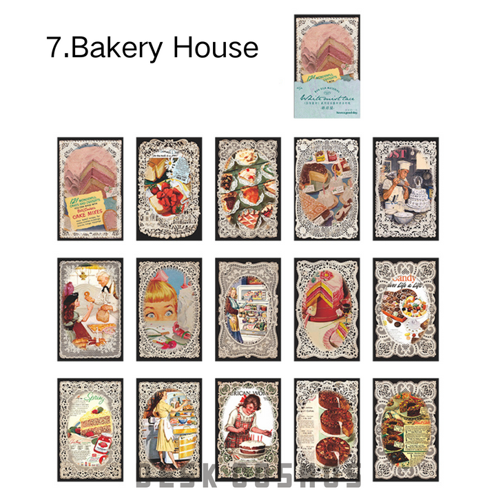 White Mist Lace Baking House Warm and Cozy Patterns