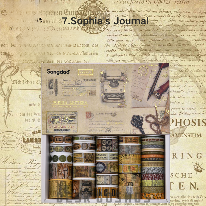 Chronicle Collection Sophia Journal Elegant Decorative Craft Tape