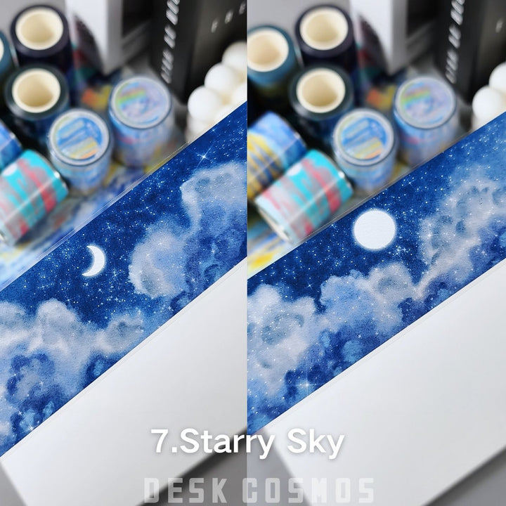 Sky Background Scenery PET Tape (11 Styles) - Desk Cosmos