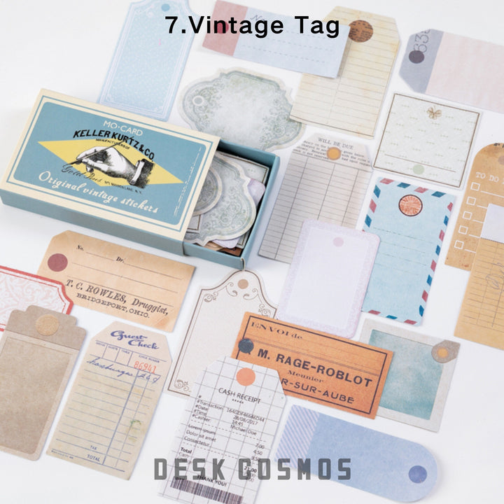 Matchbox Antique Tag Stickers Label Aesthetic