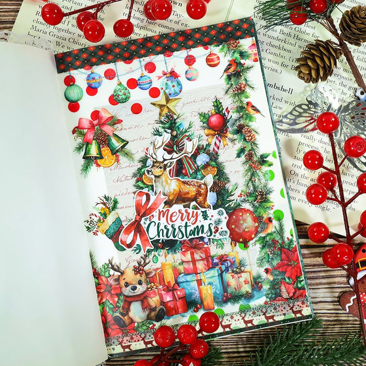 A Cozy Christmas Sticker Books - Desk Cosmos