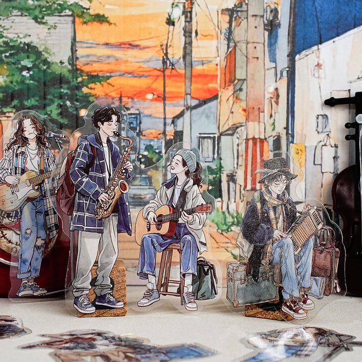 Fireworks Pedestrian Series PET - Desk Cosmos