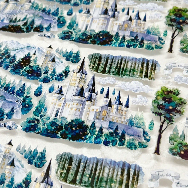 Firefly Castle Vintage PET Tape - Desk Cosmos