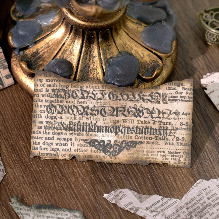 Vintage Quote Fragment Stickers - Desk Cosmos