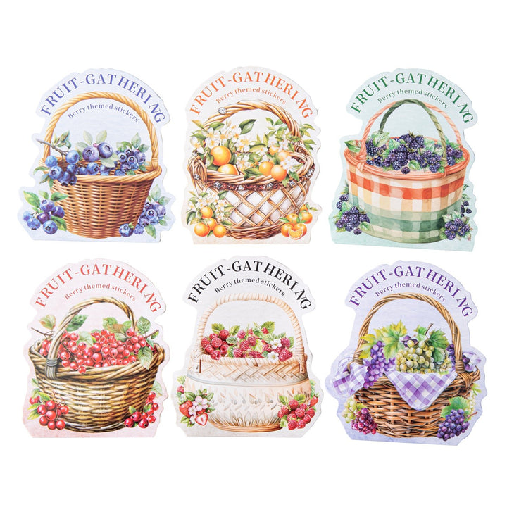 Fruit Harvest Double - Material Journal Stickers - Desk Cosmos