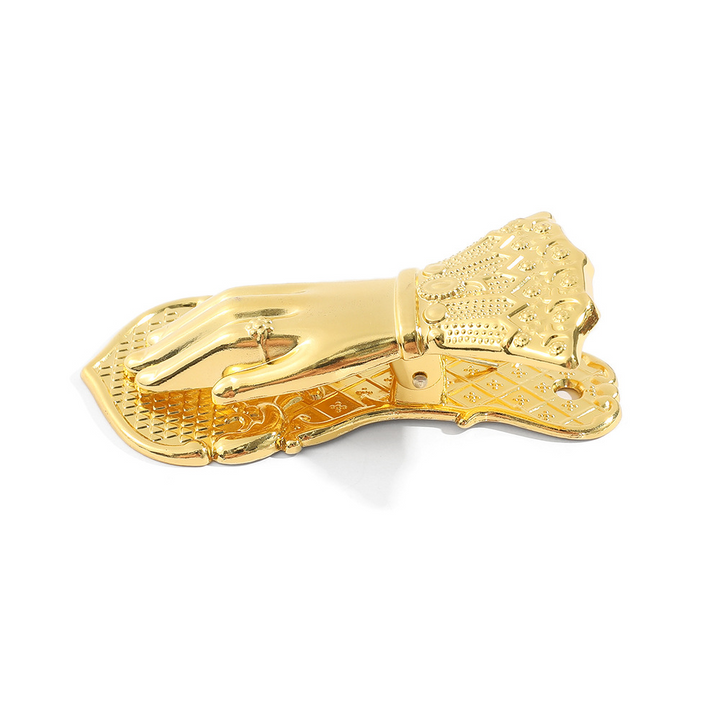 Hand Clip Vintage Planner Binder Gold B Warm Vintage Golden Look