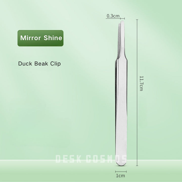 Mirrored Duckbill Clip