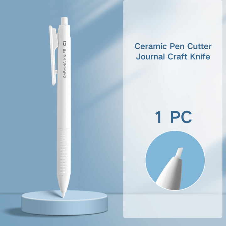 Ceramic Pen Cutter Journal Craft Knife - Desk Cosmos