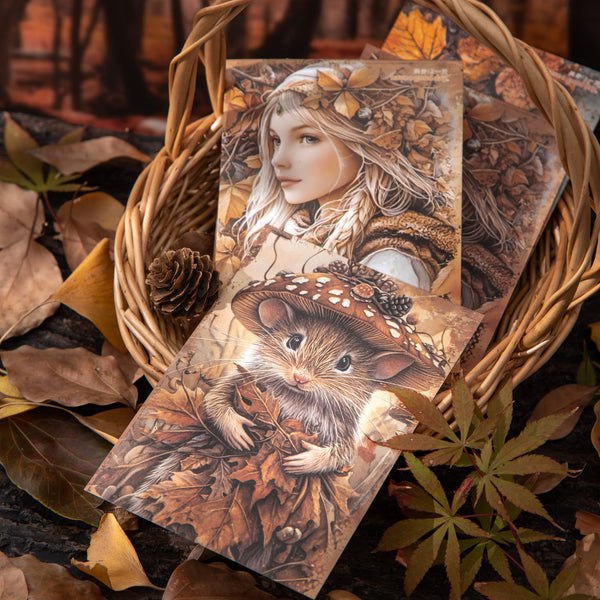 Retro Fall Aesthetic Background Paper
