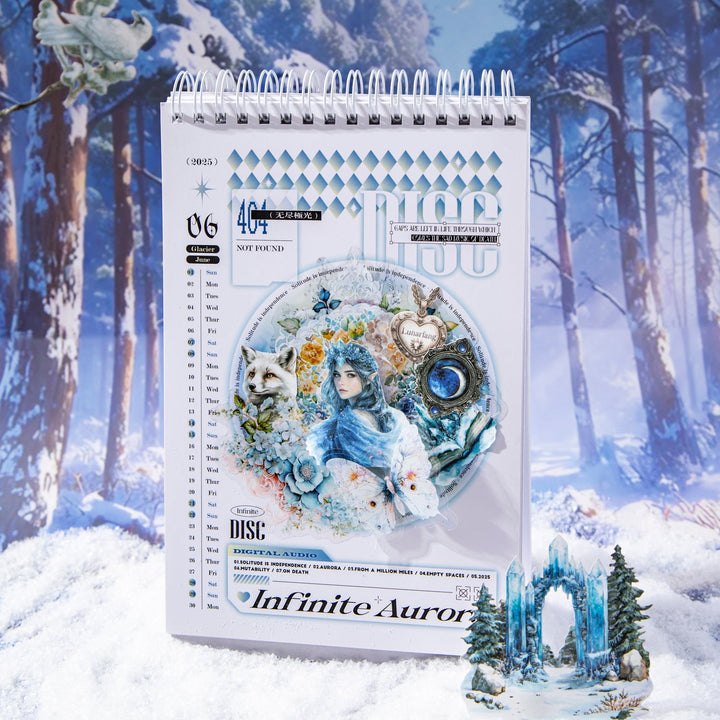 Winter Magic Journal Character Stickers - Desk Cosmos