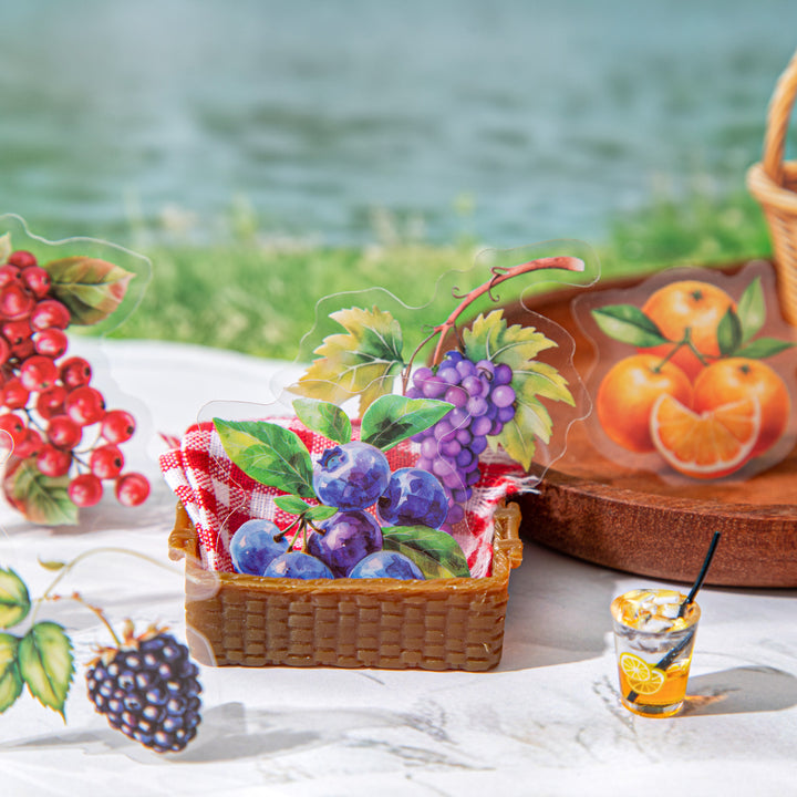 Fruit Harvest Double - Material Journal Stickers - Desk Cosmos