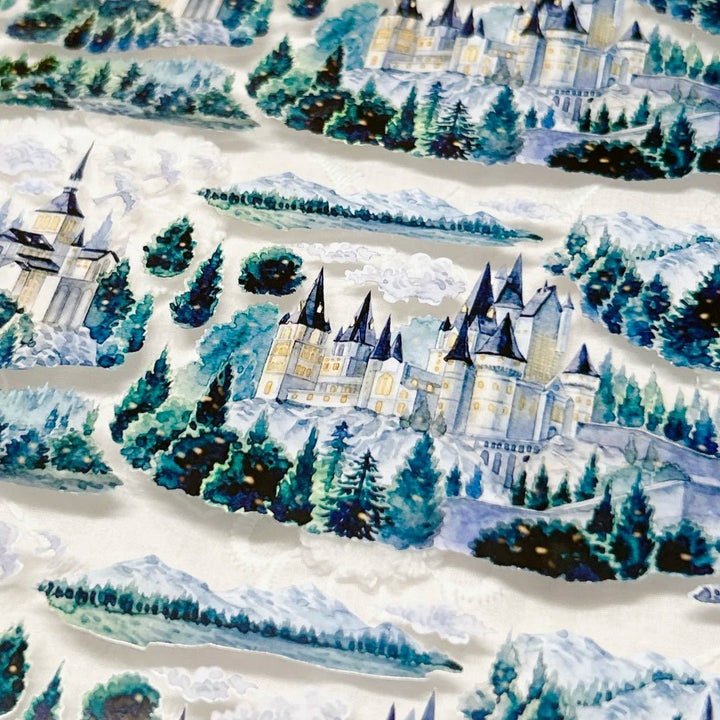 Firefly Castle Vintage PET Tape - Desk Cosmos