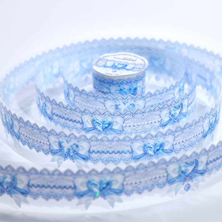 Dreamy Lace Shell Shine PET Tape - Desk Cosmos