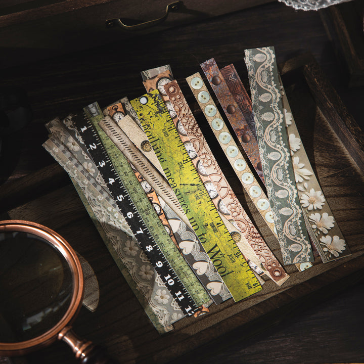 Old Paper Paragraph Vintage Stickers - Desk Cosmos