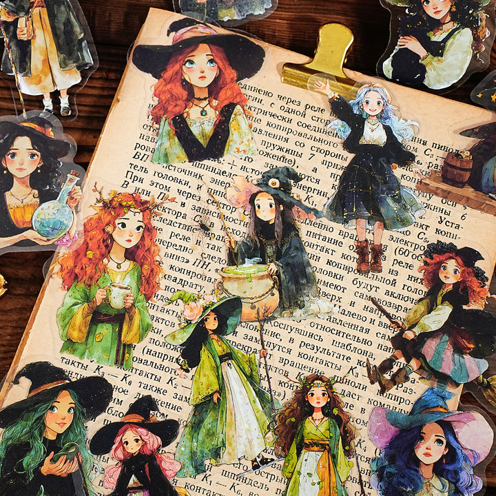 Magic Hidden Collection Series PET Stickers - Desk Cosmos