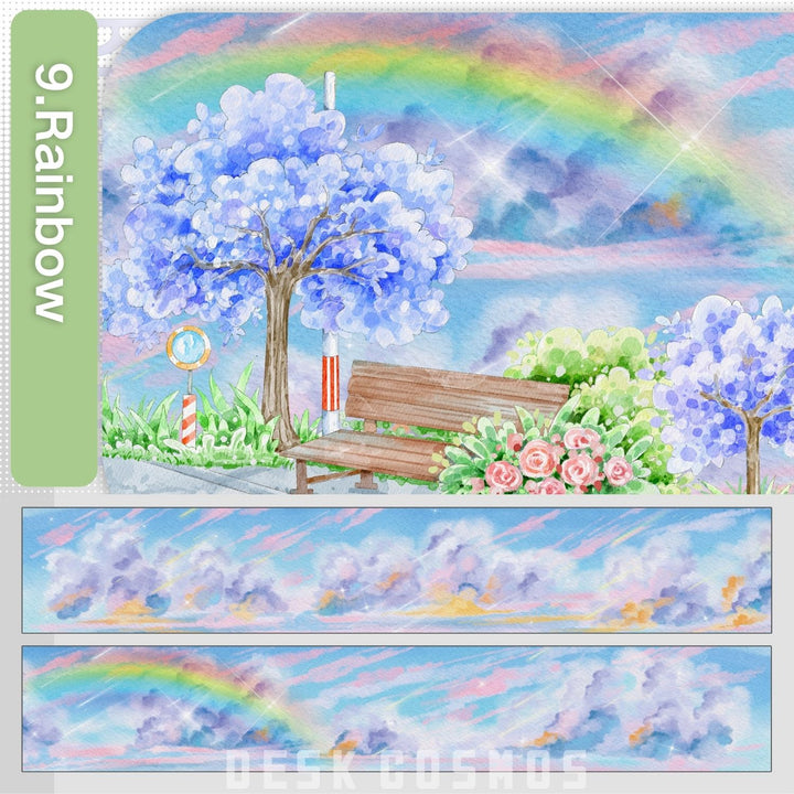 Sky Background Scenery PET Tape (11 Styles) - Desk Cosmos