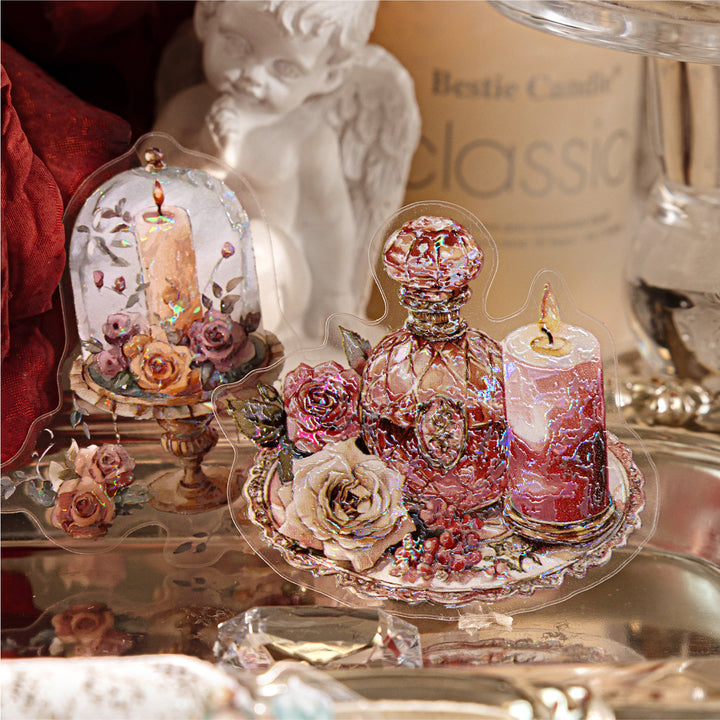 Candle Holder Decorative Stickers - Desk Cosmos