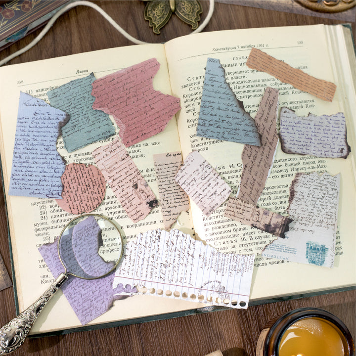 Vintage Quote Fragment Stickers - Desk Cosmos