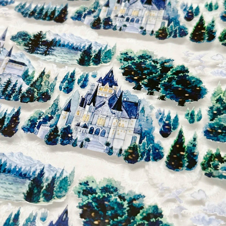 Firefly Castle Vintage PET Tape - Desk Cosmos