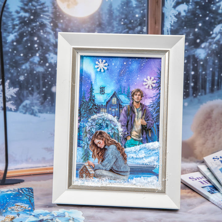 Snow Country Illusion Winter Theme Stickers - Desk Cosmos