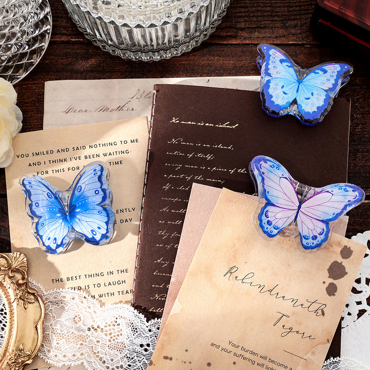 Acrylic Butterfly Planner Clip | Perfect for Planner Organization