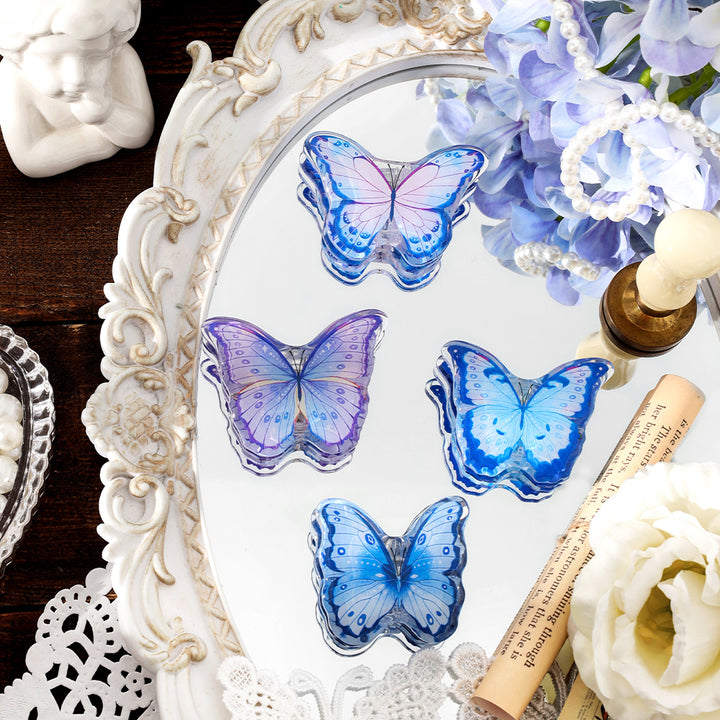 Acrylic Butterfly Planner Clip | Unique Desk Organization Tool