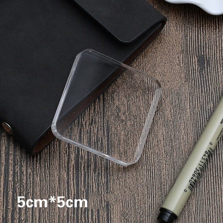 Acrylic Transparent Stamp Kit Minimalist Clear Stamp for Crafting