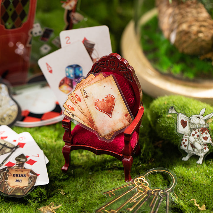 Alice Story Retro Stickers PET for Handcrafted Art Projects