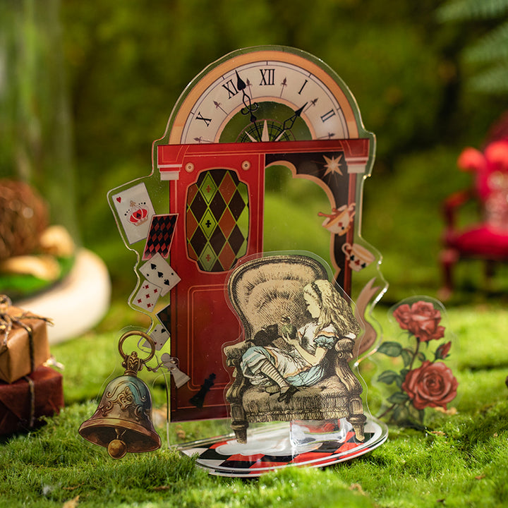 Alice Story Retro Stickers PET for Scrapbook and Decoration