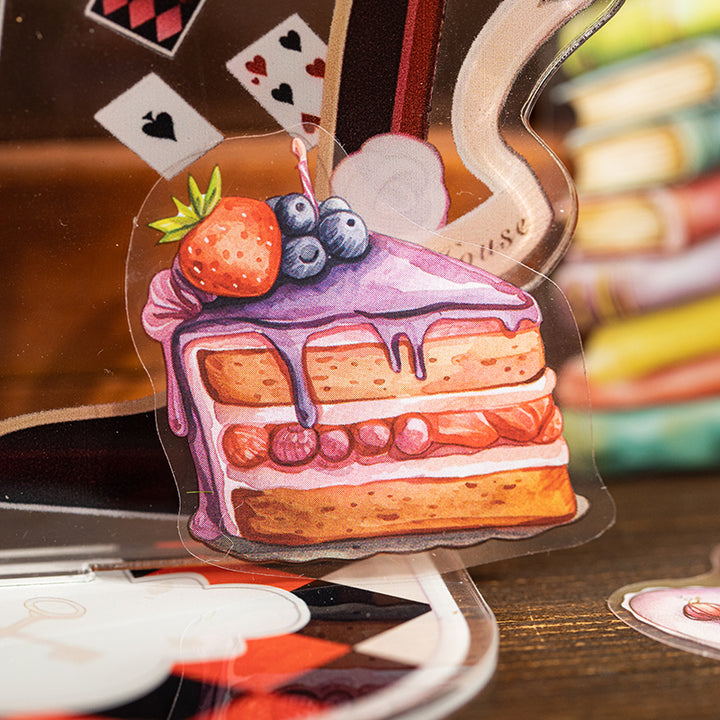Alice Story Retro Stickers PET with Magical Design for DIY