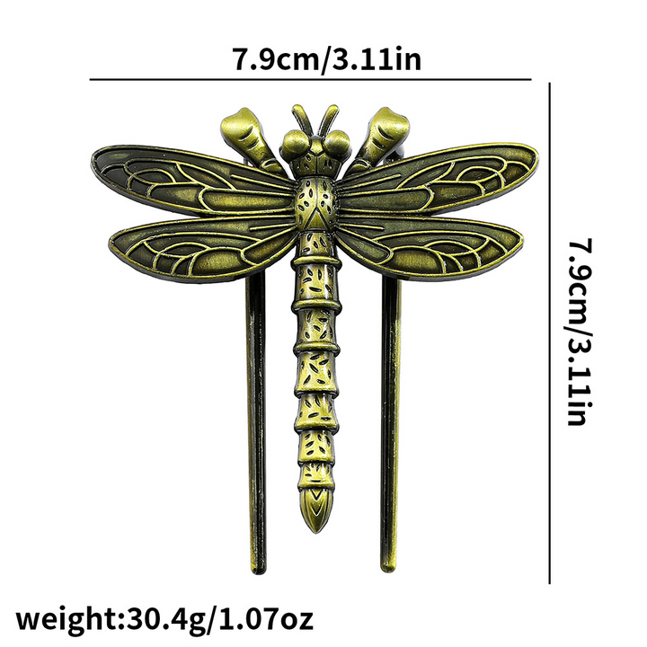 Ancient Bronze Vintage Insect Bookmark Handmade Artistic Gift Box
