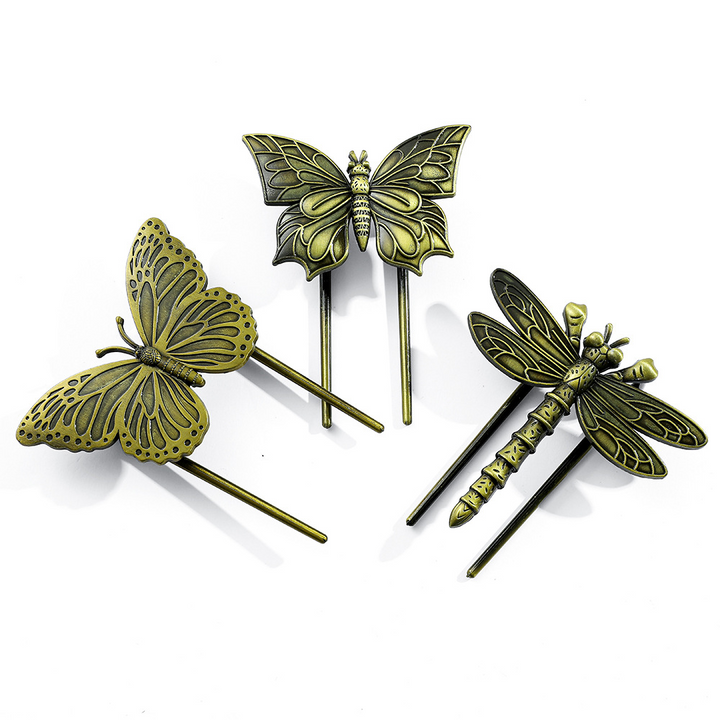Ancient Bronze Vintage Insect Bookmark Stylish Book Accessory