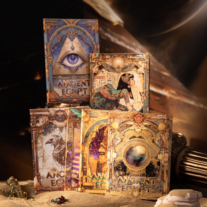 Ancient Egypt Retro Craft Paper Mystical Scrapbook Paper