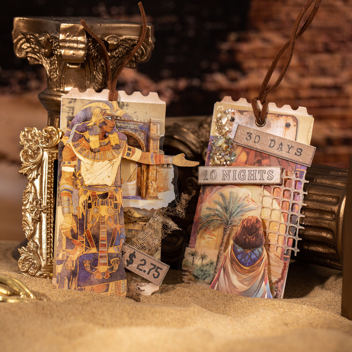 Ancient Egypt Retro Craft Paper Retro Style Decoration