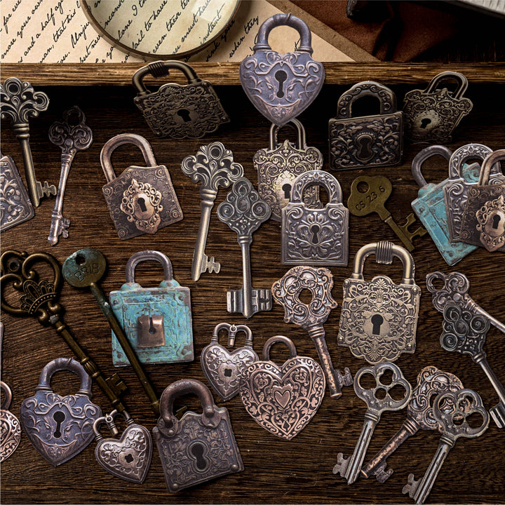 Antique Collection Museum Series Stickers for Thoughtful Gift Wrapping