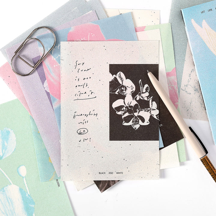 Artistic Vintage Planner Background Paper