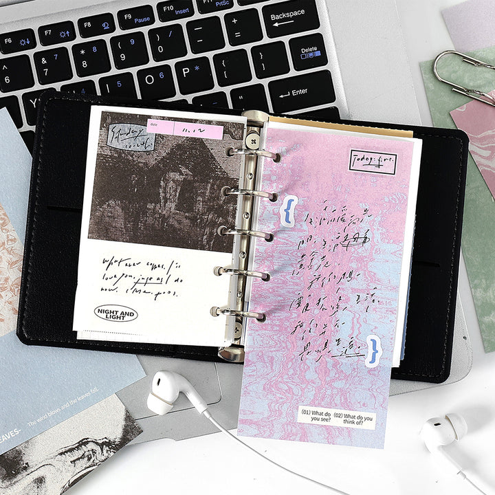 Artistic Vintage Planner Paper Perfect For DIY Journals