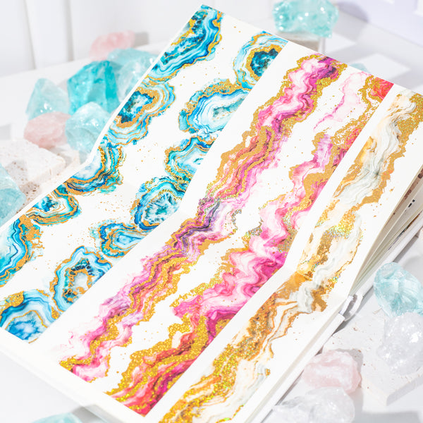 Auroral Prism transparent PET tape ideal for phone case decoration