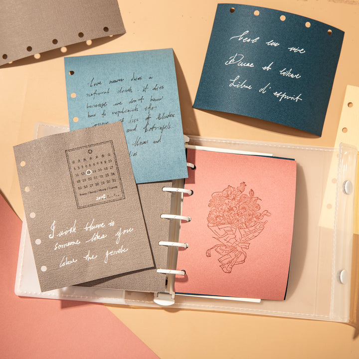 Background Paper Blank Set Journal Base Idea