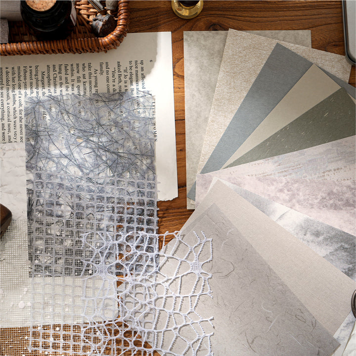 Background Paper Mysterious Visitor Aesthetic Crafting Paper