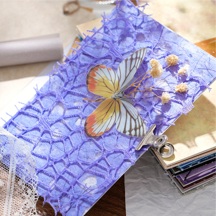 Background Paper Mysterious Visitor Aesthetic Junk Journal