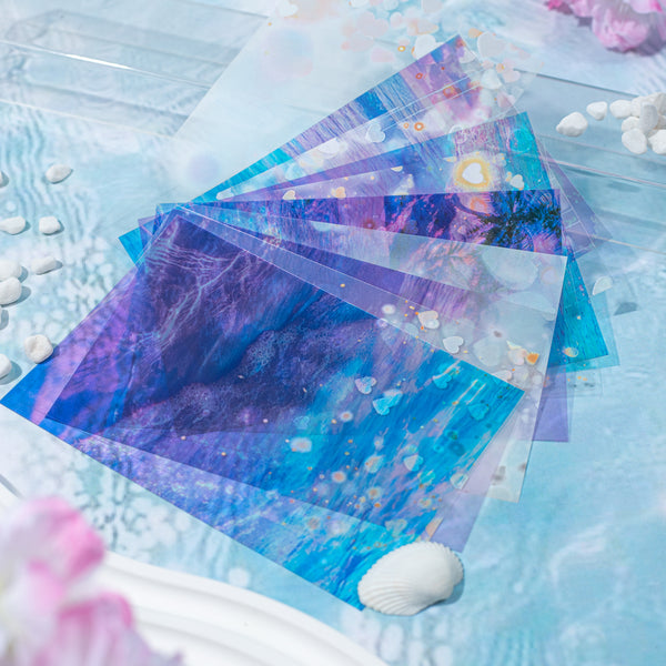 Background Paper The Color of the Sea Creative Supplies