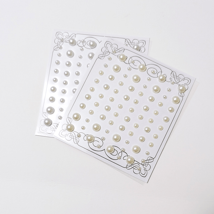 Basic Polka Pearl Stickers Must Have for Journaling