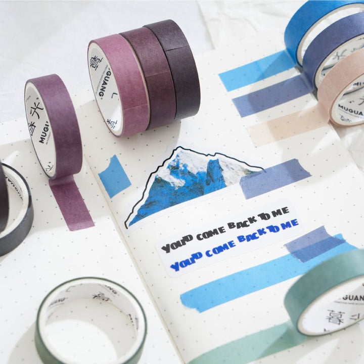 Basic Style Washi Tapes Elegant Backgrounds for Personal Projects