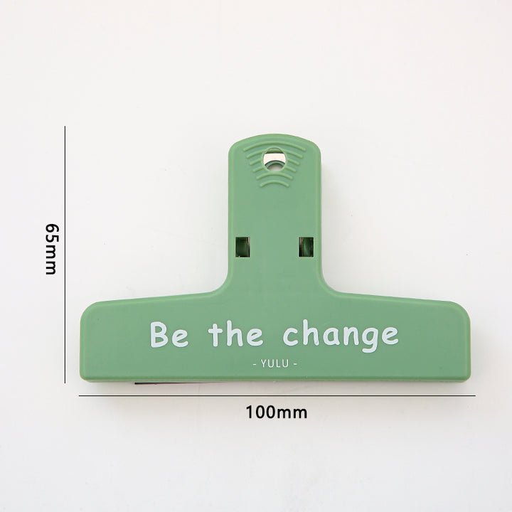 Be the Change Durable ABS Clip for Students