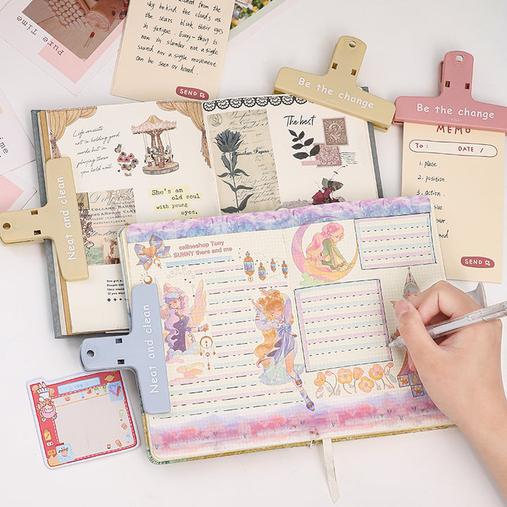 Be the Change Magnetic Paper Holder for Daily Notes