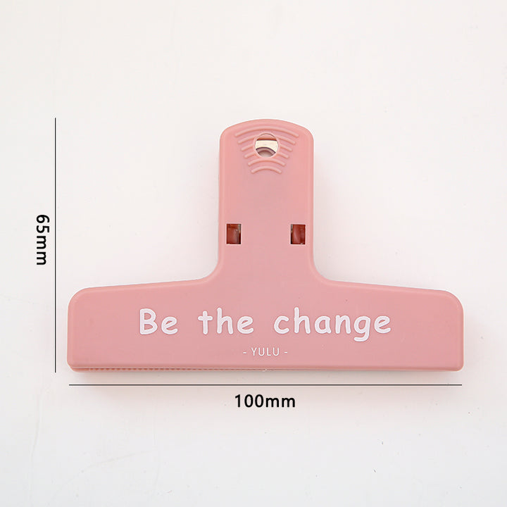 Be the Change ABS Magnetic Clip for Creative Filing