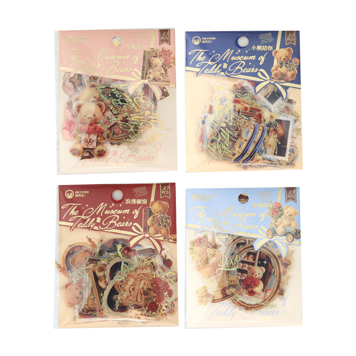 Bear Romance House Cute Stickers for Bullet Journaling