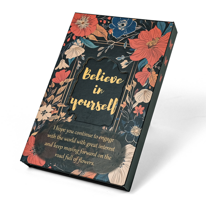 Black Flower Style Planner Vintage Writing Paper